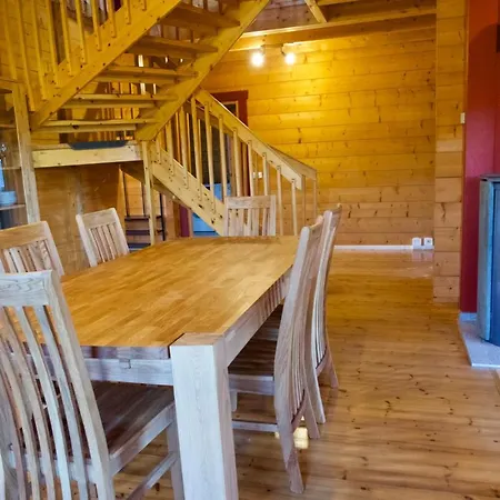 Holzblockhaus Franziska Feriehus *