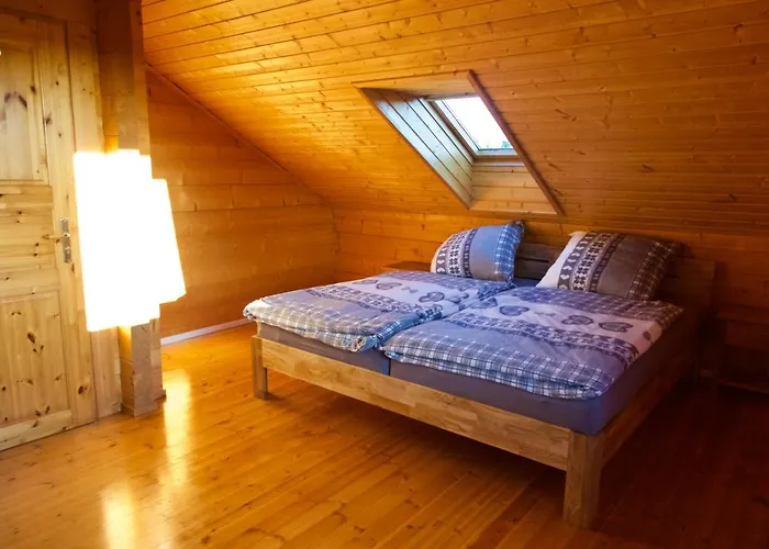Holzblockhaus Franziska Semesterbostad Plattling